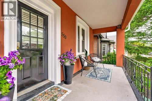 550 Hughson Street N, Hamilton, ON - Outdoor With Deck Patio Veranda With Exterior