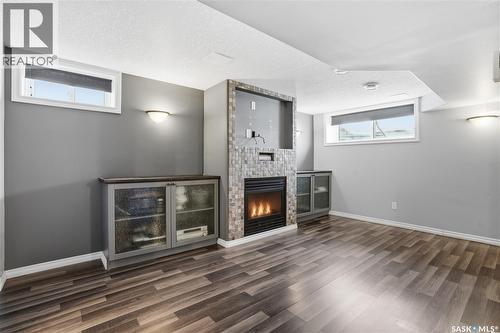 39 Peart Crescent, Regina, SK - Indoor With Fireplace