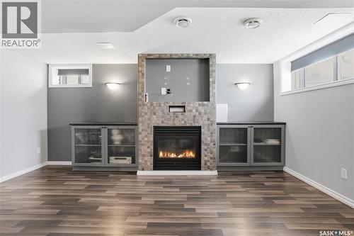 39 Peart Crescent, Regina, SK - Indoor With Fireplace