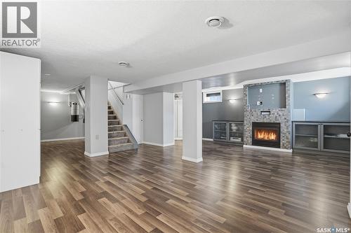 39 Peart Crescent, Regina, SK - Indoor With Fireplace