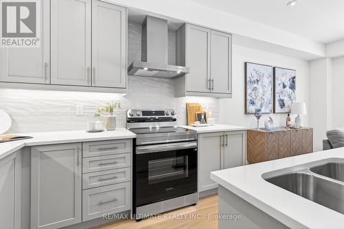 16 Singhampton Road, Vaughan, ON - Indoor Photo Showing Kitchen With Double Sink