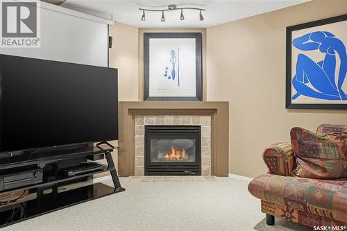 2804 St Andrews Road, Regina, SK - Indoor Photo Showing Living Room With Fireplace