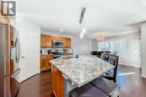 574 Chaparral Drive Se, Calgary, AB - Indoor Photo Showing Kitchen With Stainless Steel Kitchen