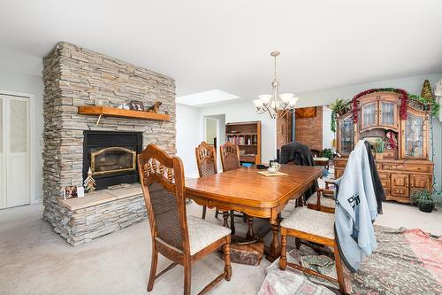 1270 Fox Tree Road, Lister, BC - Indoor Photo Showing Other Room With Fireplace