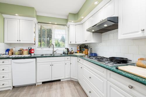 1270 Fox Tree Road, Lister, BC - Indoor Photo Showing Kitchen With Double Sink