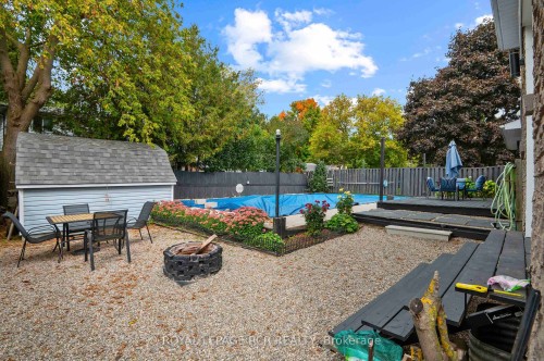 18 Spruyt Avenue, East Luther Grand Valley, ON - Outdoor With In Ground Pool