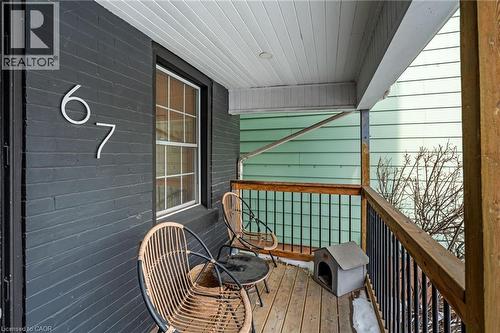 67 Glendale Avenue N, Hamilton, ON - Outdoor With Deck Patio Veranda With Exterior