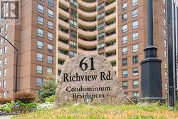 1603 - 61 RICHVIEW ROAD  Toronto, ON M9A 4M8