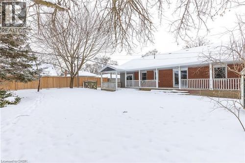 34 Close Avenue, Cambridge, ON - Outdoor With Deck Patio Veranda