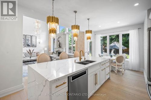 215 Black Maple Court, Kitchener, ON - Indoor Photo Showing Kitchen With Double Sink With Upgraded Kitchen