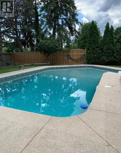 1034 Fredonia Drive, Mississauga, ON - Outdoor With In Ground Pool With Backyard