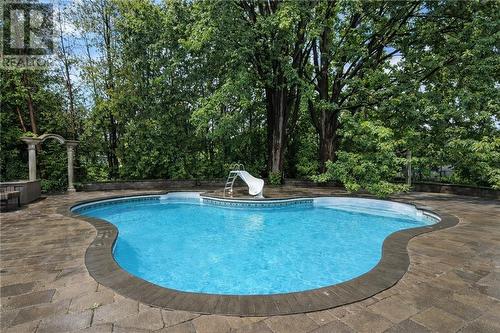 629 Danforth Avenue, Sudbury, ON - Outdoor With In Ground Pool With Backyard