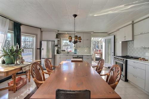 Dining room - 2169 Route Du Fleuve, Les Éboulements, QC - Indoor