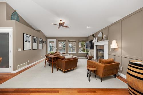 331 Quilchena Drive, Kelowna, BC - Indoor With Fireplace