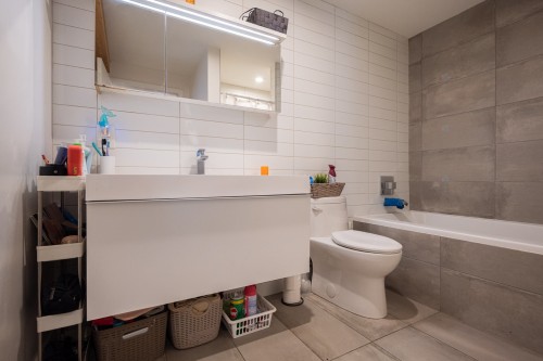 Bathroom - 605-350 Rue Eleanor, Montréal (Le Sud-Ouest), QC - Indoor Photo Showing Bathroom