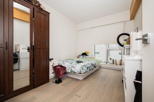 Master Bedroom - 605-350 Rue Eleanor, Montréal (Le Sud-Ouest), QC - Indoor Photo Showing Bedroom