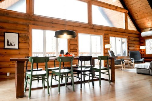 Salle à manger - 91 Rue De L'Esplanade, Saint-Philémon, QC - Indoor Photo Showing Dining Room