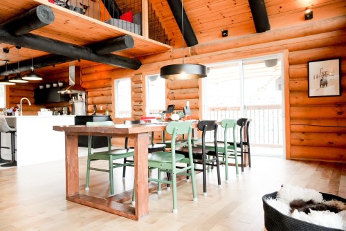 Salle à manger - 91 Rue De L'Esplanade, Saint-Philémon, QC - Indoor Photo Showing Dining Room