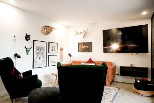 Salle familiale - 91 Rue De L'Esplanade, Saint-Philémon, QC - Indoor