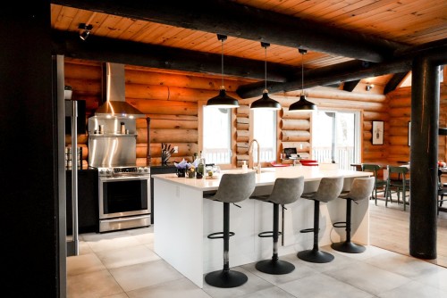 Cuisine - 91 Rue De L'Esplanade, Saint-Philémon, QC - Indoor Photo Showing Kitchen