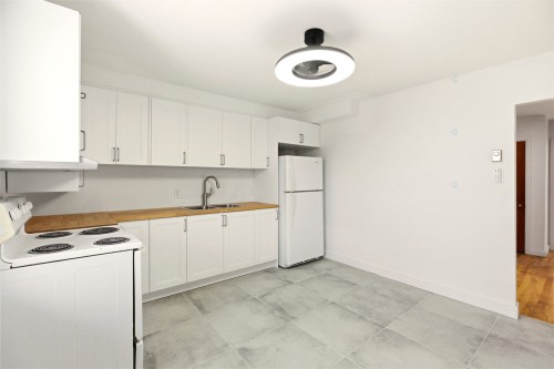 Cuisine - 6-7431 Rue De Lanaudière, Montréal (Villeray/Saint-Michel/Parc-Extension), QC - Indoor Photo Showing Kitchen With Double Sink