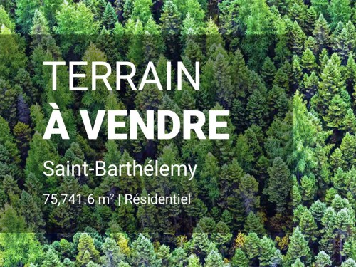 Terre/Terrain - Rue Cyr, Saint-Barthélemy, QC 