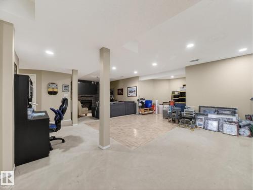 220 Ronning Cl Nw, Edmonton, AB - Indoor Photo Showing Basement