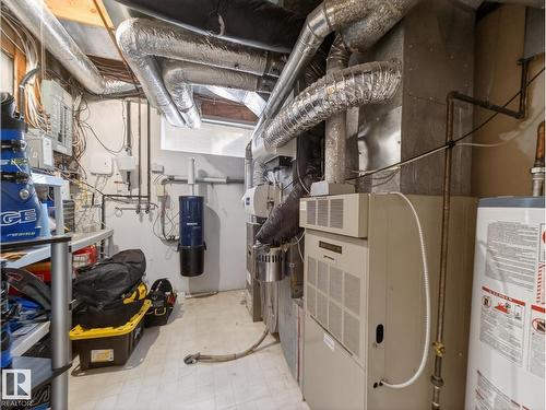 220 Ronning Cl Nw, Edmonton, AB - Indoor Photo Showing Basement