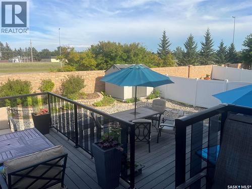 4613 Hames Crescent, Regina, SK - Outdoor With Deck Patio Veranda