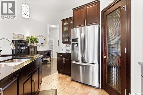 4613 Hames Crescent, Regina, SK - Indoor Photo Showing Kitchen With Stainless Steel Kitchen With Double Sink