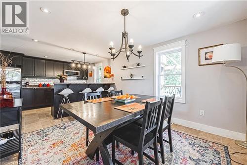 7721 Concession 5 Road, Caistor Centre, ON - Indoor Photo Showing Dining Room