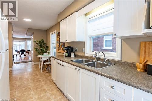 503 Dansbury Drive, Waterloo, ON - Indoor Photo Showing Kitchen With Double Sink