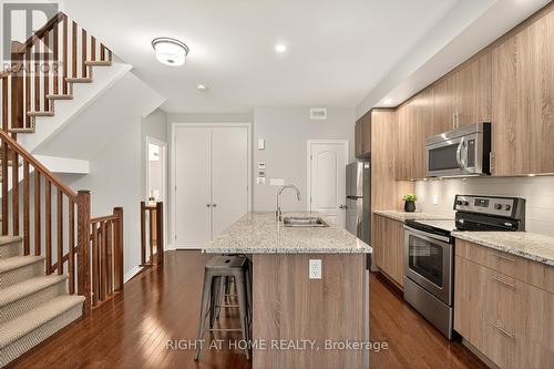 521 Chaperal Private N, Ottawa, ON - Indoor Photo Showing Kitchen With Upgraded Kitchen