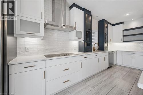 163 Redtail Street, Kitchener, ON - Indoor Photo Showing Kitchen With Upgraded Kitchen