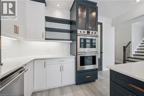 163 Redtail Street, Kitchener, ON - Indoor Photo Showing Kitchen With Upgraded Kitchen