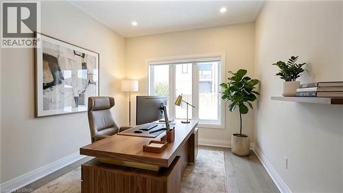 Virtually Staged - 163 Redtail Street, Kitchener, ON - Indoor Photo Showing Office