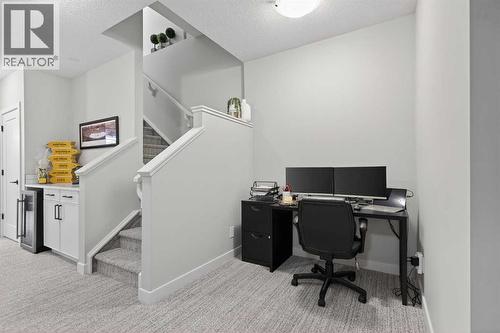 Den - 35 Wolf Hollow Park Se, Calgary, AB - Indoor Photo Showing Office