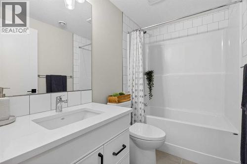 Basement Bathroom - 35 Wolf Hollow Park Se, Calgary, AB - Indoor Photo Showing Bathroom