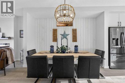 Dining - 35 Wolf Hollow Park Se, Calgary, AB - Indoor Photo Showing Dining Room