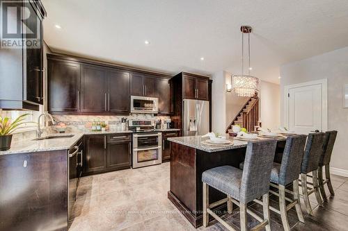 58 Eden Oak Trail, Kitchener, ON - Indoor Photo Showing Kitchen With Stainless Steel Kitchen With Upgraded Kitchen