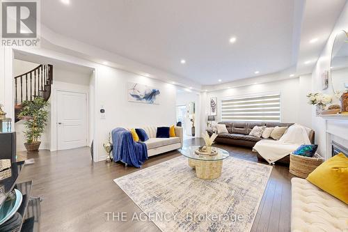 229 Andrews Trail, Milton, ON - Indoor Photo Showing Living Room With Fireplace