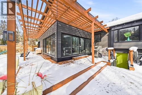 272 Goodram Drive, Burlington, ON - Outdoor With Fireplace With Exterior