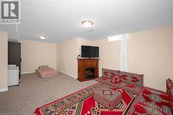 Carpeted Recreation Room - 