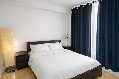 Chambre à coucher - 502-1181 Rue Bishop, Montréal (Ville-Marie), QC - Indoor Photo Showing Bedroom