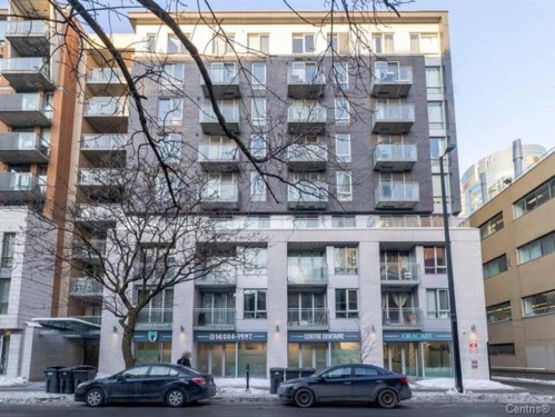 Extérieur - 502-1181 Rue Bishop, Montréal (Ville-Marie), QC - Outdoor With Facade