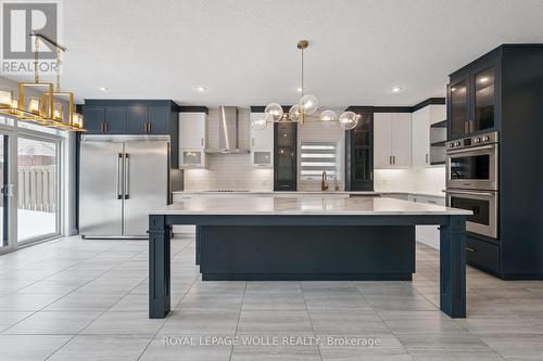 163 Redtail Street, Kitchener, ON - Indoor Photo Showing Kitchen With Upgraded Kitchen