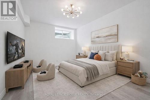 Virtually Staged - 163 Redtail Street, Kitchener, ON - Indoor Photo Showing Bedroom