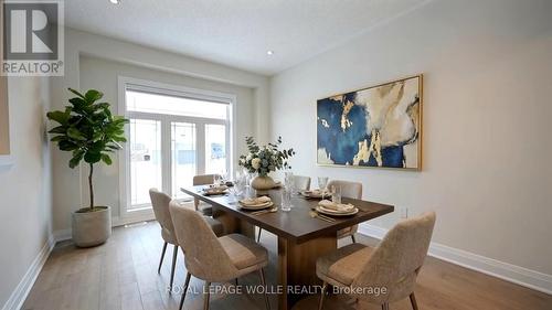 Virtually Staged - 163 Redtail Street, Kitchener, ON - Indoor Photo Showing Dining Room