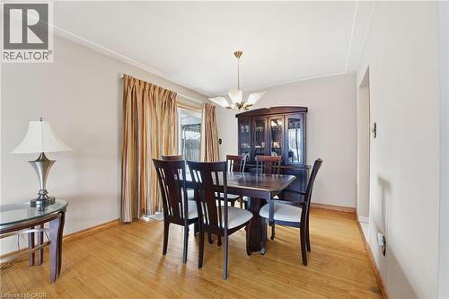 156 Kentley Drive, Hamilton, ON - Indoor Photo Showing Dining Room