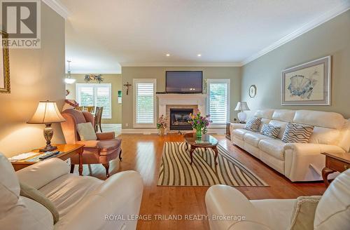 2285 Lilac Avenue, London South (South K), ON - Indoor Photo Showing Living Room With Fireplace
